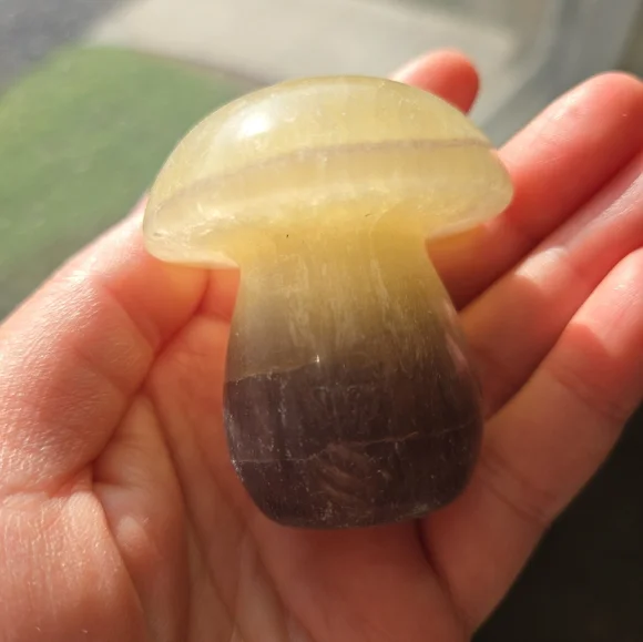 Fluorite Mushroom - Picture 2 of 10